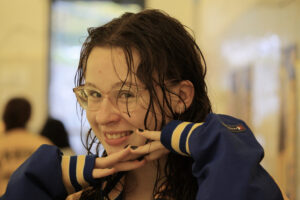 Hazel!!! From baby swimming class at the YMCA featuring London Bridge and the Famous Duke of York... To lessons in the lake where you clung to Sam the very patient lifeguard and refused to put your face into the water... To your determination to complete all the Red Cross levels... And join the swim team... And become a lifeguard yourself! You've come a long way!!! We have loved watching you swim and cheering for your awesome AB teammates! Love, Mom & Dad Hazel!!! From baby swimming class at the YMCA featuring London Bridge and the Famous Duke of York... To lessons in the lake where you clung to Sam the very patient lifeguard and refused to put your face into the water... To your determination to complete all the Red Cross levels... And join the swim team... And become a lifeguard yourself! You've come a long way!!! We have loved watching you swim and cheering for your awesome AB teammates! Love, Mom & Dad